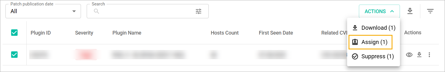 Assign multiple vulnerabilities